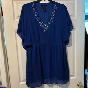 Lane Bryant Royal Blue Top